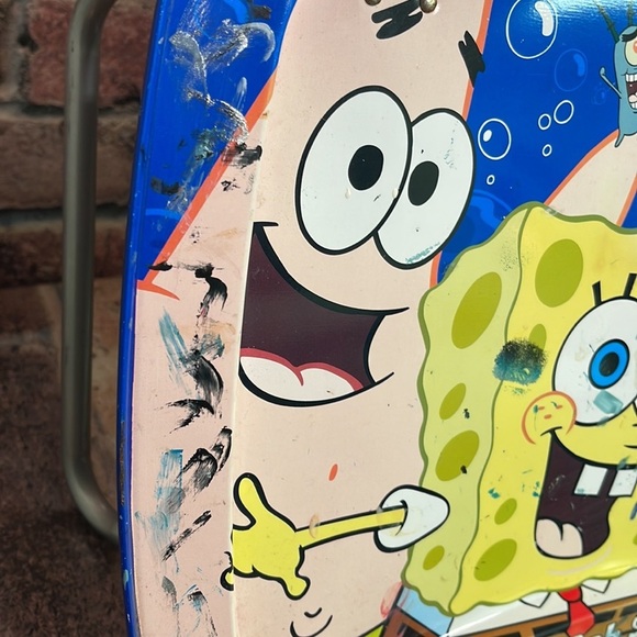 2007 SpongeBob SquarePants well used/loved eating or rolling tray - Picture 6 of 8